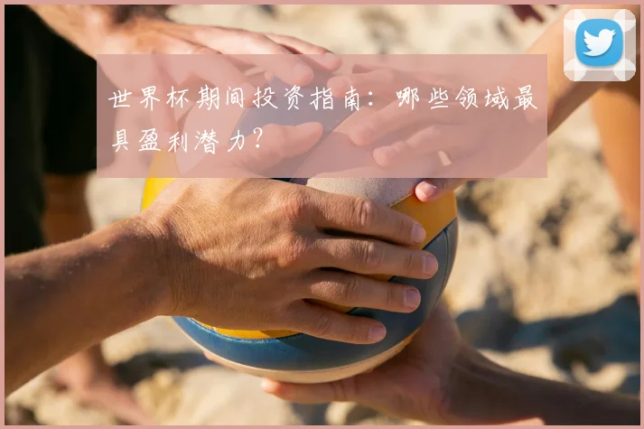 世界杯期间投资指南:哪些领域最具盈利潜力?